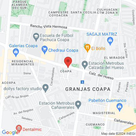 Mr Patiño Barber Shop Coapa map