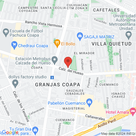 Fernando Francisco Calderon Juarez map