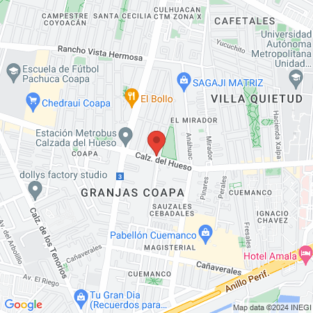 Cirujano dentista Odontopediatra map