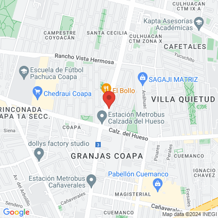 Dra Zamudio Arroyo Ma Carmen map