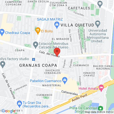 Tania Maribel Hernández Alva map