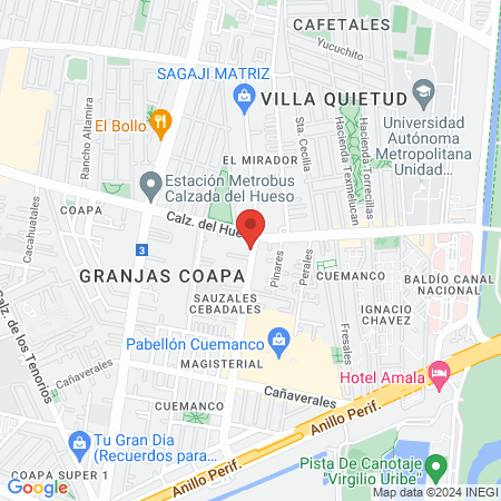 Dr. Ulises Cruz Almanza Oftalmólogo map