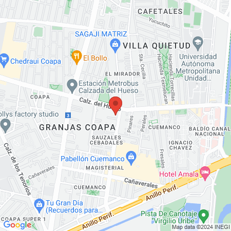 OFTAMOLOGO OPTICA Arte Visión map