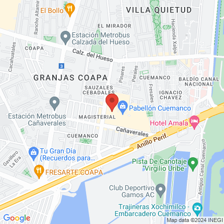 Dental Clinic Pabellon Cuemanco map