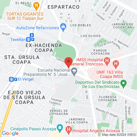 Barberia La Catedral map