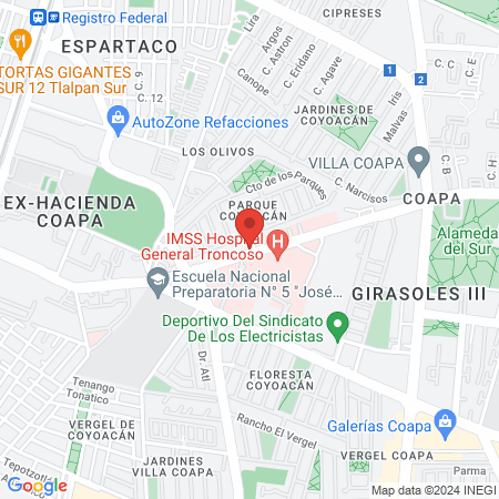 Yotsoy Estrella Holistica map