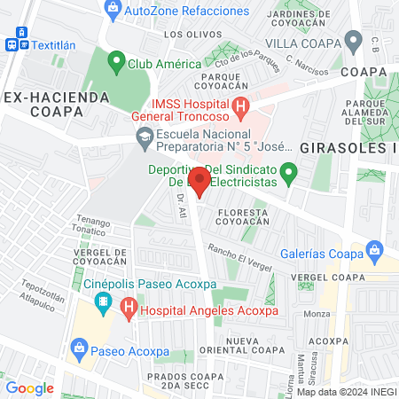 Punto Medio Entrenamiento Integral map