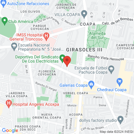 Evolution Gymnastics Academy map