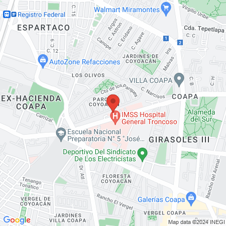 Anna Valeria Cabrera Rodríguez Psiquiatra map