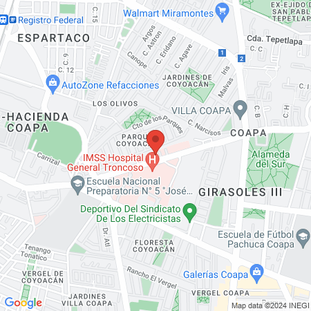 Dr. Antelmo Martinez Osorio, Pediatra map