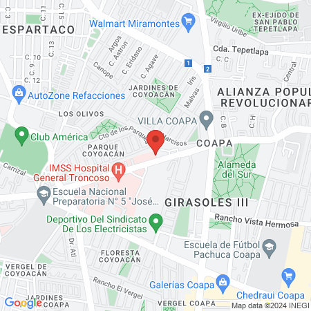 Raúl Daniel Lara Sánchez map