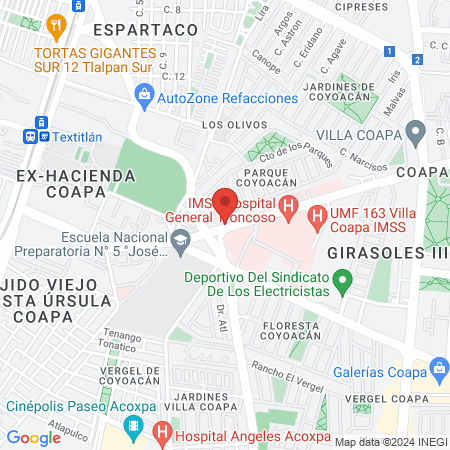 AnimaLove You Coapa map