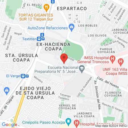 Clínica Veterinaria y Estética Canina Sweet Paws map