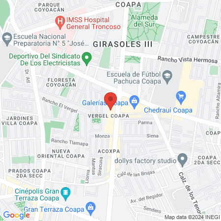 Veterinaria lozano map