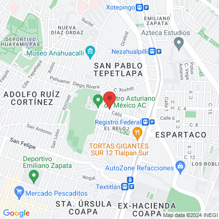 BEAUTY FACTORY ESTETICA map