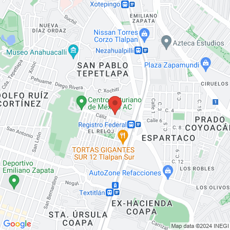 Estetica Unisex map
