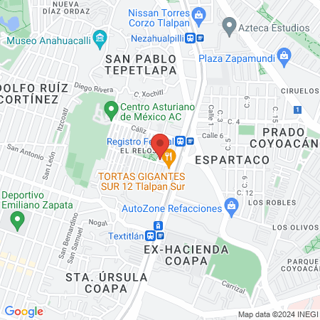 D&A Nails Studio map