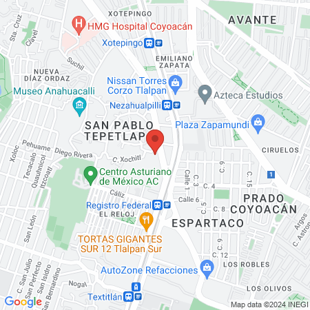 Elemental Beauty Center map