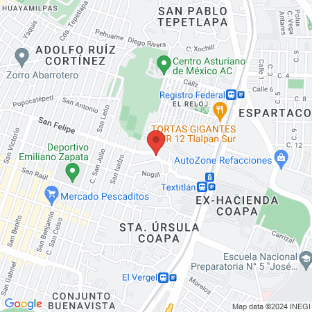 Consultorio Dental map