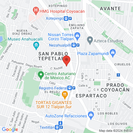 Servicio dental map
