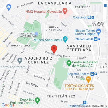 Consultorio dental Ortodontix map