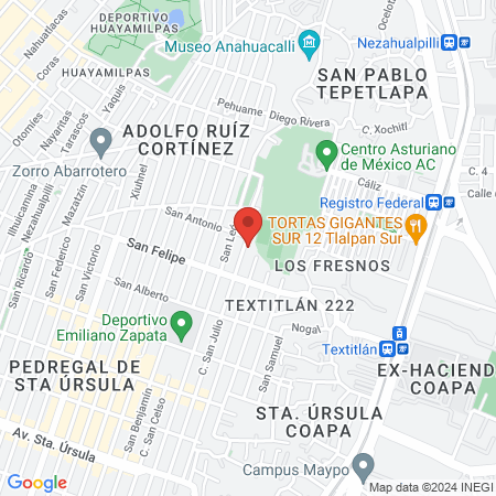 Dr. Carlos Ledezma. Ortopedista map