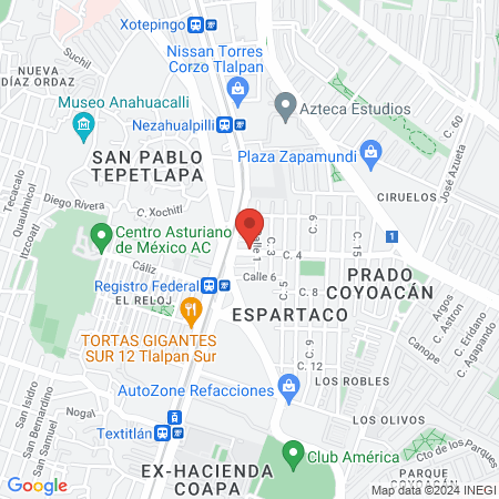 ESPECIALIDADES MEDICAS- GERIATRIA map