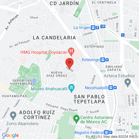 Arturo Arciniega map