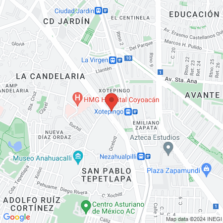 Consultorio dental Quality Life map
