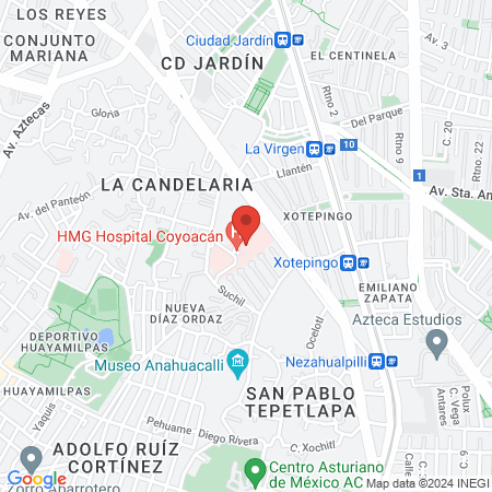 Dr Crespo Tórax map