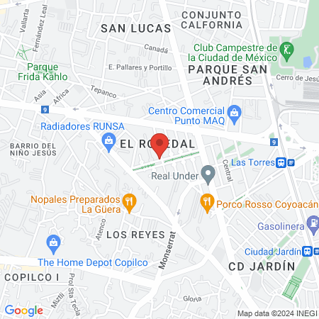 Orthoendo Consultorio de Especialidades Dentales map