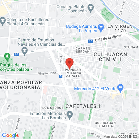 Barbería & Estética Divino Diavolo map