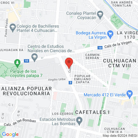 Estética D' Elye map