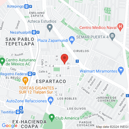 ESTETICA UNISEX LIBRA map