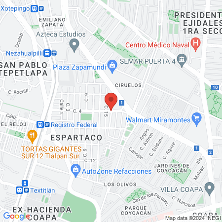 D'Victor Esteticas map