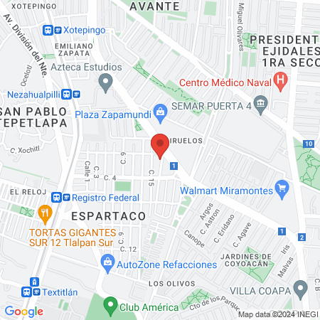 Carlos Vera Salón map