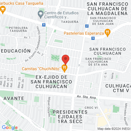 ESTETICA UNISEX ARACELI map