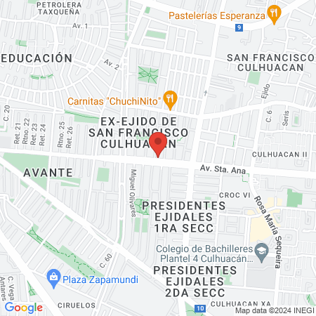 ALVACLINIC Dentistas map