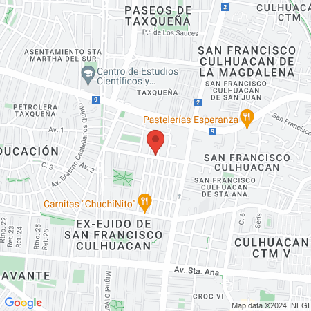 Podología integral Adriana Galán map