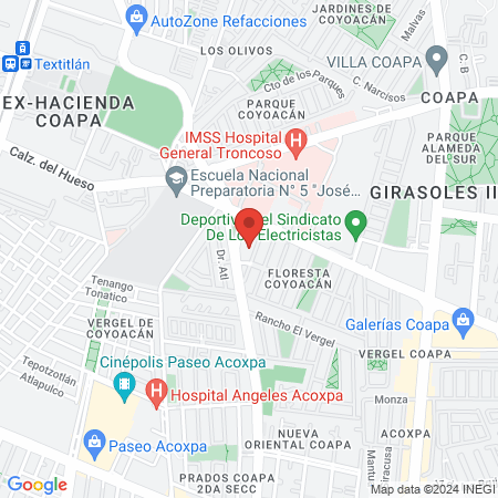 AlyLu Beauty Space map