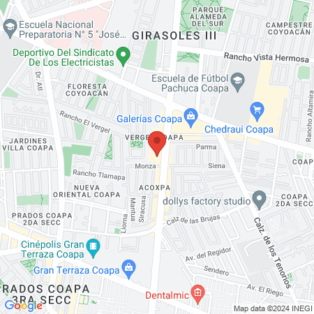 Mike’s Barbershop map