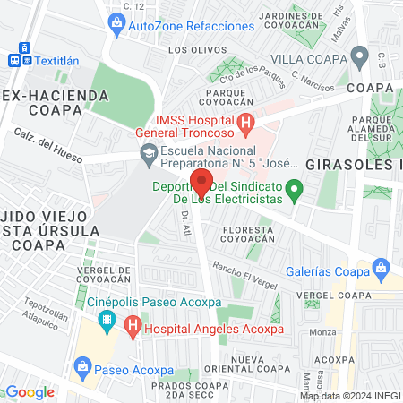 Consultorio Dental map