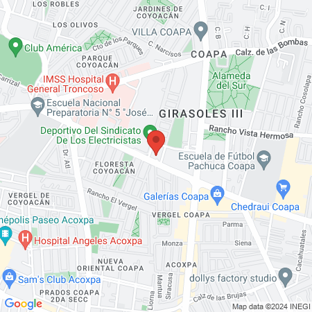 ODONTOLOGICA FAMILIAR ESPECIALIZADA map