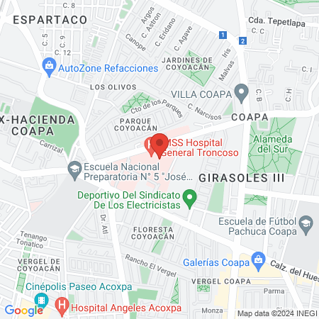 Dr. Sajit Ramirez Carreto, Nefrólogo map