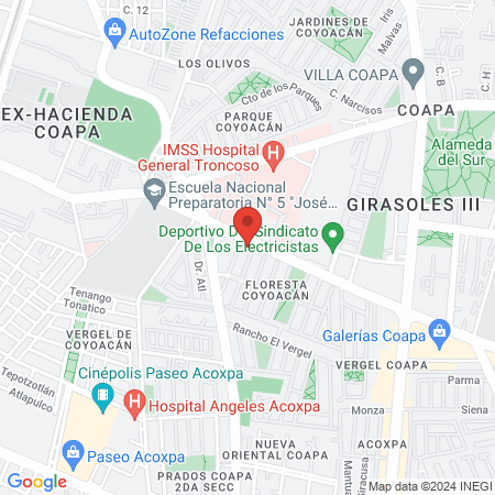 Consultorio Médico Marco Flores Arellano map