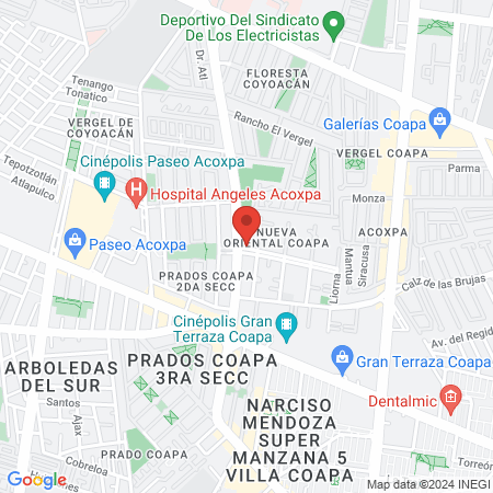 Especialidades Odontoligicas y medico quirúrgicas map