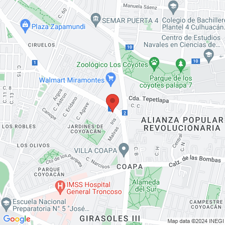 Torres Uribe Carlos Dr map