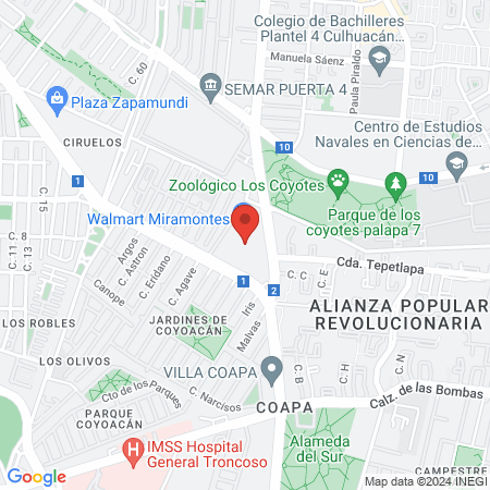 laboratorios loreid ajusco map