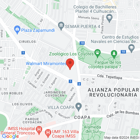 Audiotech Miramontes map