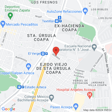 Clinica De Medicina Tradicional China map